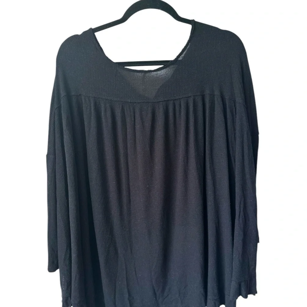 Free People Benedict Canyon Hi-Low Thermal Tee